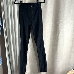 Abercrombie Black Skinny Jeggings